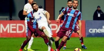 stanbul'da kazanan kmad! Kasmpaa:2 Trabzonspor:2