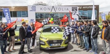 Hyundai KONA 1.6 lt Dizel, imdi Trkiye Yollarnda.