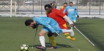 Melikgazi Belediyesi BESK Ampute futbol takmnda sona doru