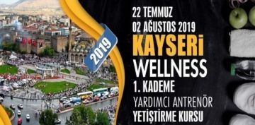 Kayseri'de Wellness 1. Kademe Yardmc Antrenr Kursu alacak