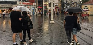 stanbul'da etkili olan ya vatandalara zor anlar yaatt