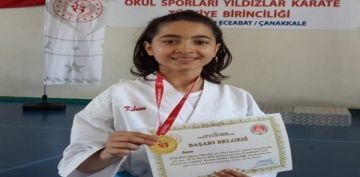 Kayserili sporcu Zian Grsoy, Karate mit Milli takm ile birlikte Rizede dzenlenecek olan Karadeniz ve Hazar lkeleri Karate ampiyonasnda milli formay giyecek.