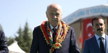 MHP Lideri Baheli, St'te nemli mesajlar verdi