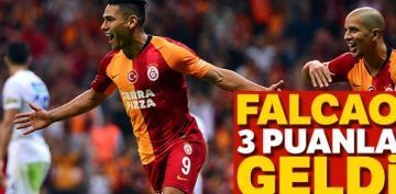 Falcao 3 puanla geldi