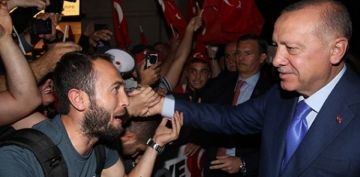 ABD'de Erdoan'a sevgi seli