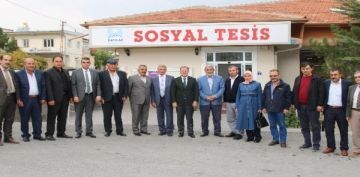 Haclar Belediye Bakan zdoan muhtarlarla bulutu