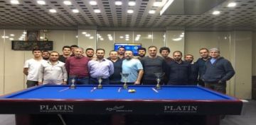 29 Ekim Cumhuriyet Kupas 3 Bant Bilardo Turnuvas tamamland