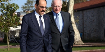 Cumhurbakanl Szcs Kaln, ABD'nin Suriye zel Temsilcisi ile grt