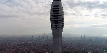 stanbul'un sembol olacak amlca Kulesi'nde sona yaklald