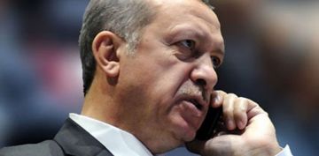 Erdoan, Kanada Babakan ile telefonda grt