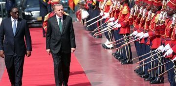 Cumhurbakan Erdoan Senegal'de