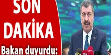 Salk Bakan Koca duyurdu! Trkiye ran snrn kapatt