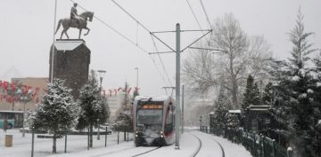 Kayseri kar ya ile beyaza brnd