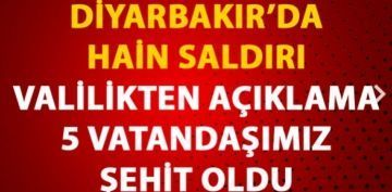 Diyarbakr'da orman iilerini tayan araca PKK'dan saldr