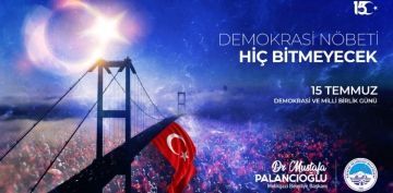 Bakan Palancolu'ndan 15 Temmuz mesaj