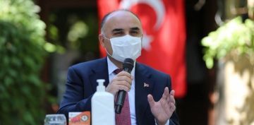 Vali Gnaydn Bnyanda Muhtarlarla Bulutu