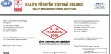 KALTES TESCLL BELEDYE TALAS