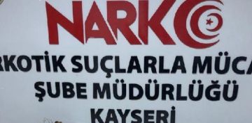 Kayseri'de uyuturucu operasyonu: 7 gzalt
