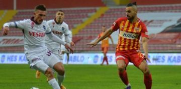 Hes Kablo Kayserispor - Trabzonspor: 0-0