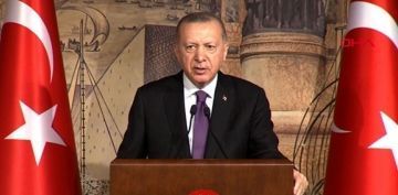 Cumhurbakan Erdoan DEK yelerine hitap etti