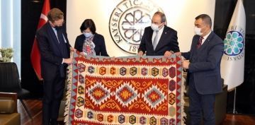 AB TRKYE DELEGESYONU BAKANI LANDRUT, KTOYU ZYARET ETT