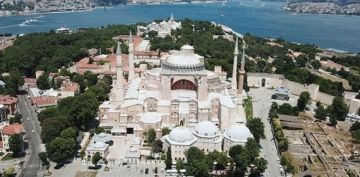 Ayasofya Camii imam Mehmet Boynukaln grevinden ayrld