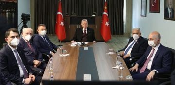 Erdoan: Trk donanmas, Kbrs Trklerinin menfaatleri iin byk kararllk gsterdi