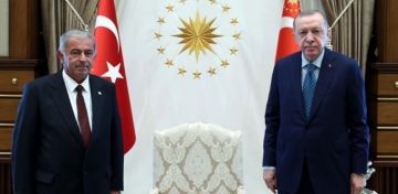 Erdoan, KKTC Cumhuriyet Meclisi Bakan Sennarolu'nu kabul etti