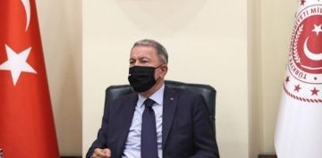 Bakan Akar: Terr belasndan asil milletimizi kurtaracaz
