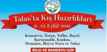 TALASTA KI HAZIRLIKLIKLARI BALIYOR