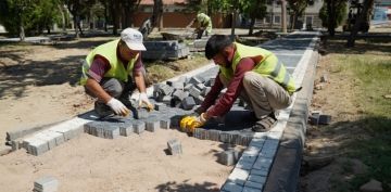 MELKGAZ'NN PARKLARI YENLENEREK DAHA MODERN OLACAK