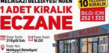 1 ADET ECZANE HALE LE KRAYA VERLECEK