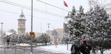 Meteorolojiden Kayseri in Kar Uyars