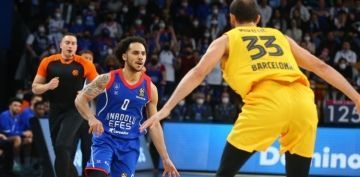 THY Euroleague: Anadolu Efes: 93 - Barcelona: 95