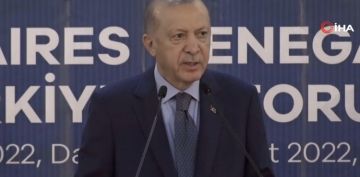 Cumhurbakan Erdoan: 'Senegal, Bat Afrika lkelerine alan bir ihracat kapsdr'