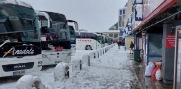 stanbul'da ehirleraras otobs seferleri kontroll olarak balad