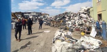 Denetlenen hurdaclara eitli sulardan ceza kesildi