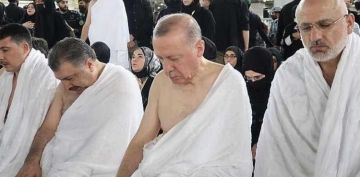 Cumhurbakan Erdoan'dan Umre ziyareti