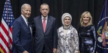 Cumhurbakan Erdoan ve ABD Bakan Biden'dan aile fotoraf