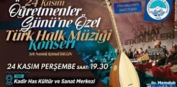 Bykehirden retmenler Gnne zel Konser