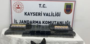 350 paket kaak sigara ele geirildi