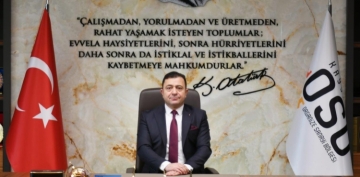 Kayseri OSB Bakan Yalndan Mira Kandili mesaj