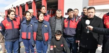 Kayseri OSB Ynetimi, Kayseri OSB tfaiyesi Deprem Kahramanlarna Teekkr Etti