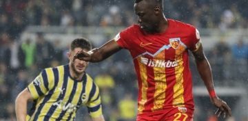 Kayserispor eyrek finalde Fenerbaheye malup oldu