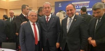 BAKAN BYKKILI, CUMHURBAKANI ERDOANIN DZENLED FTAR PROGRAMINA KATILDI