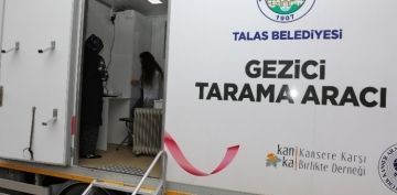 TALASIN GEZC KANSER TARAMA ARACI YOLLARDA