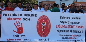 Bakan Ergl, Veteriner hekimlerin Salkta iddet Yasas kapsamna alnmasn talep ediyoruz