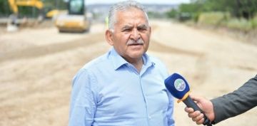 BAKAN BYKKILIǒTAN TALAS BULVARI LE MEHMET ZHASEK BULVARINI BRBRNE BALAYACAK YEN ANA ARTERDE NCELEME