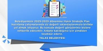 TALASTA STRATEJK PLANLAMA N ANKET