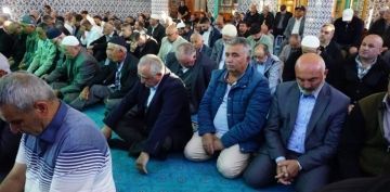 Kayseride bayram namaz klnd